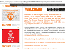 Tablet Screenshot of orangecountytri.com